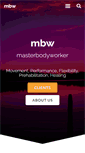 Mobile Screenshot of masterbodyworker.com